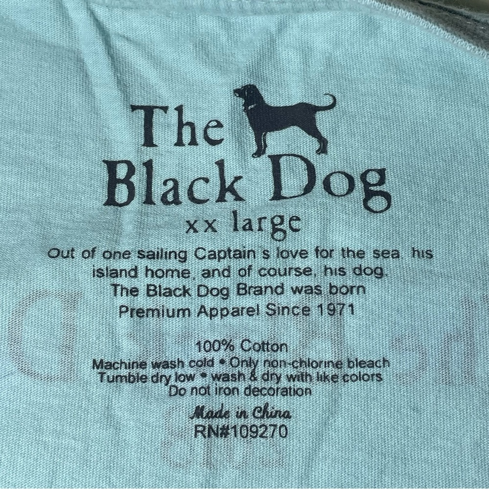 Light Blue The Black Dog Graphic T-Shirt 2018 - Picture 4 of 4